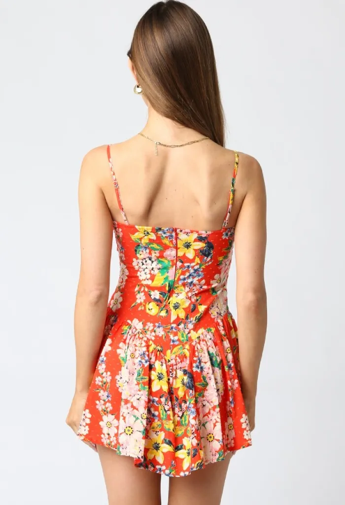 Wild Flower Mini Dress