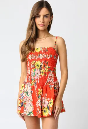 Wild Flower Mini Dress