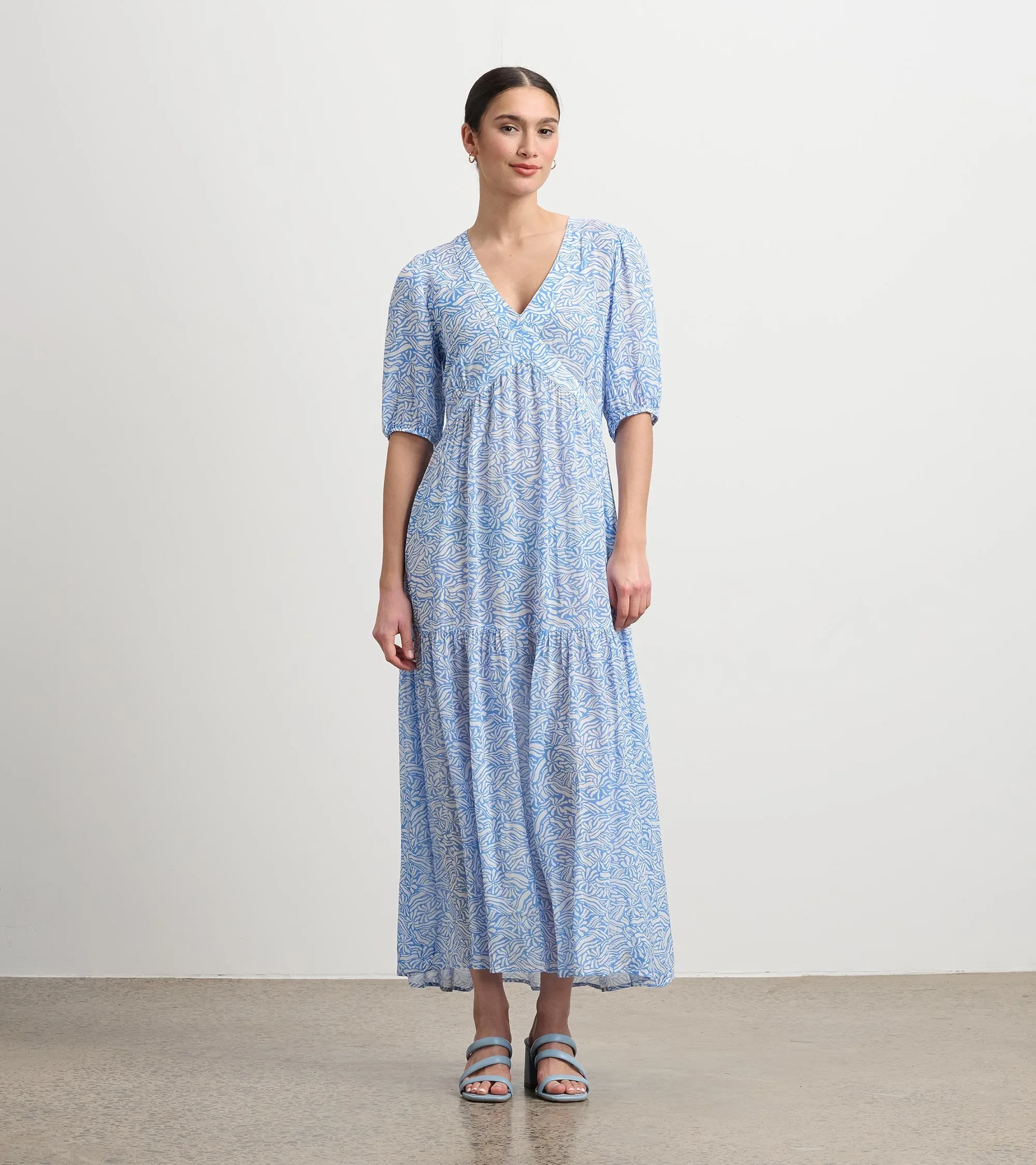 Willow Dress - Groovy Flowers