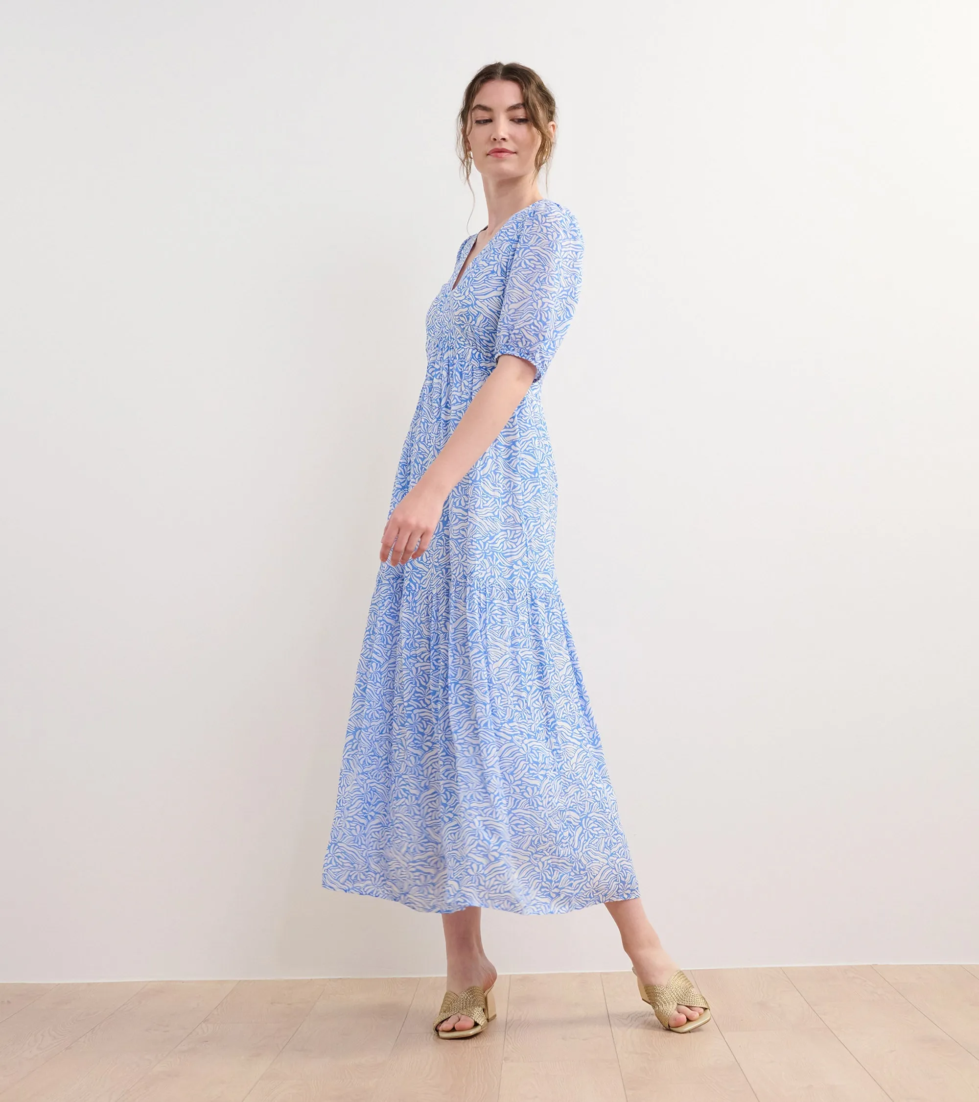 Willow Dress - Groovy Flowers