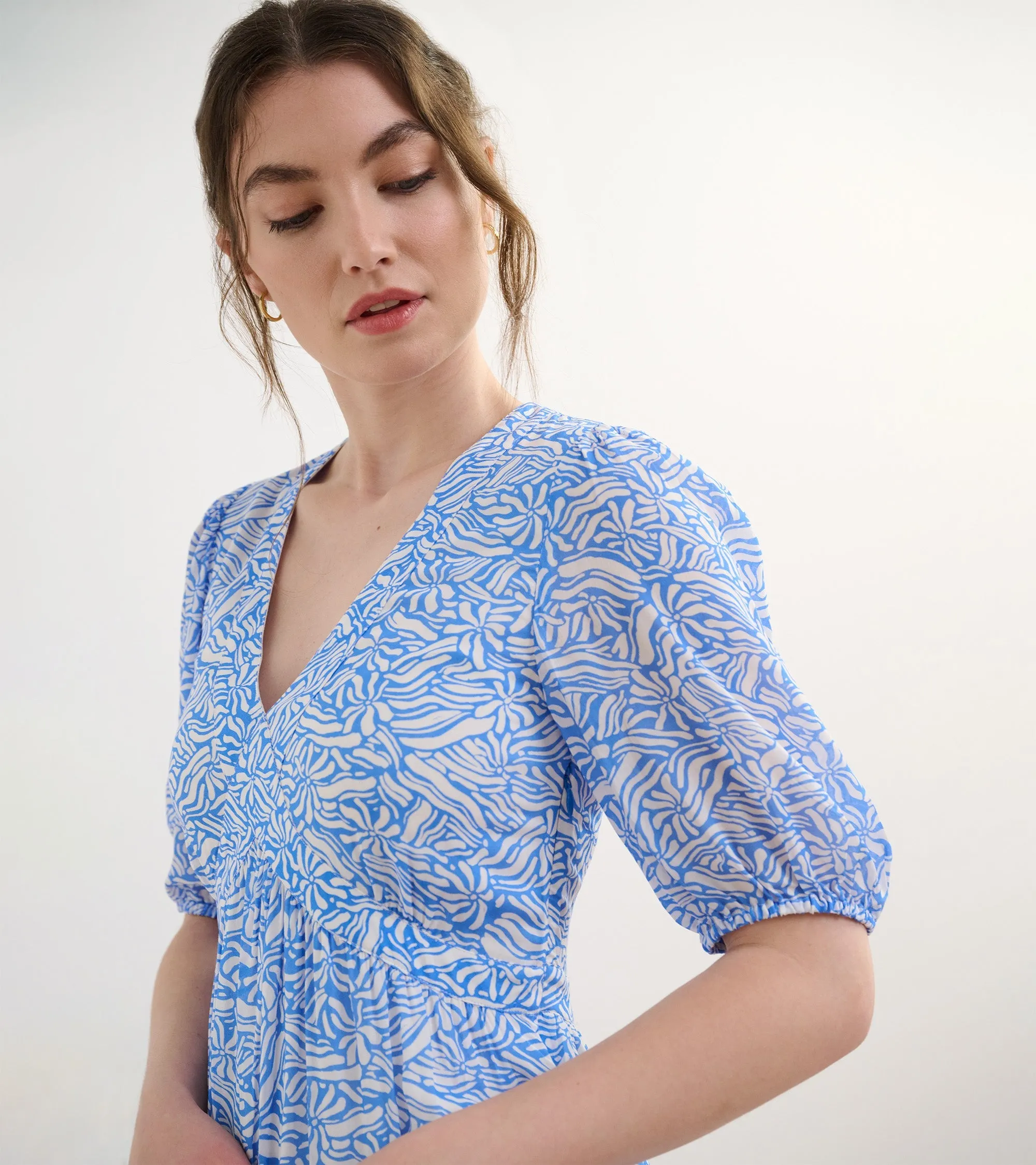 Willow Dress - Groovy Flowers