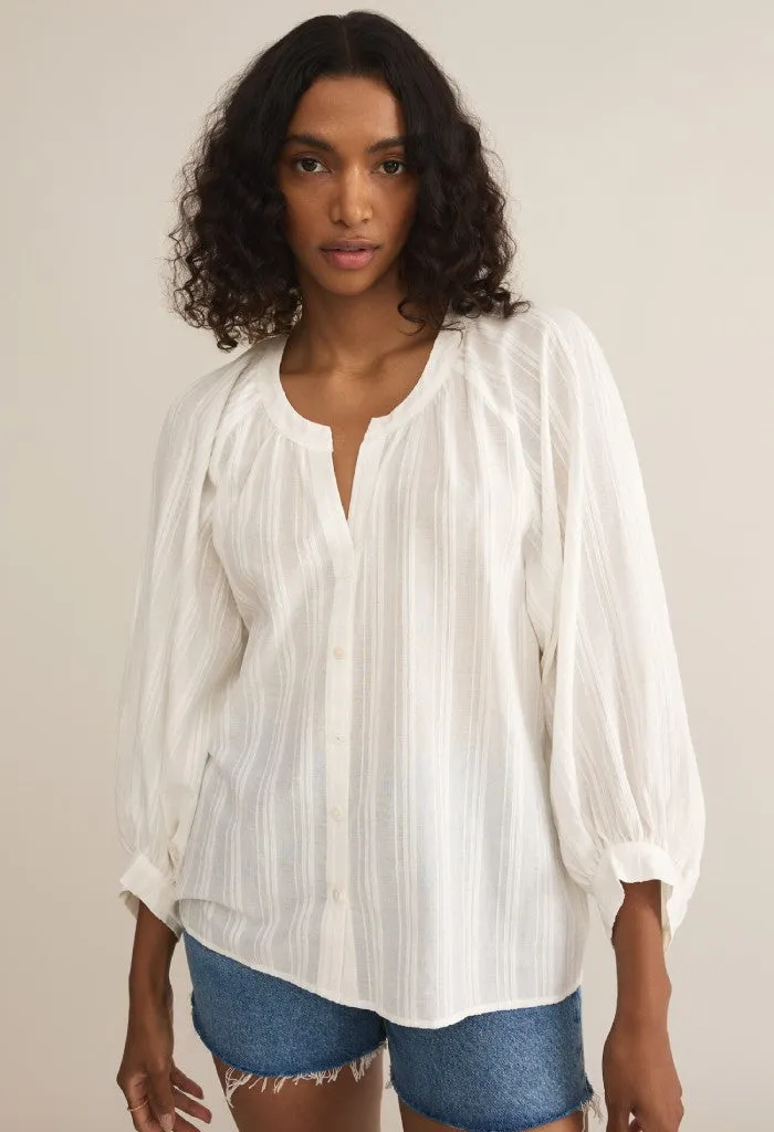 Wren Button Up Top