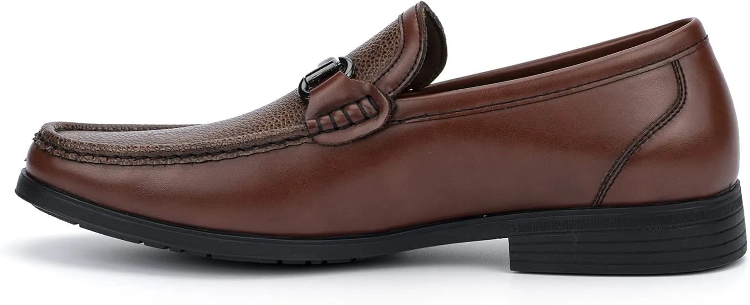 XRAY Footwear Men's Woodson Low Top Faux Leather Loafer   Color Cognac Size 9.5M