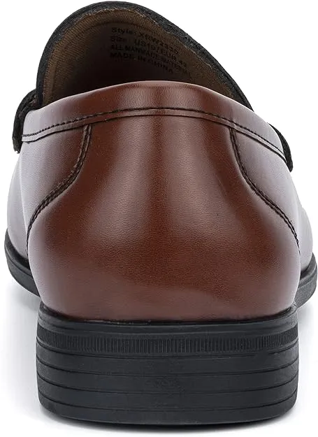XRAY Footwear Men's Woodson Low Top Faux Leather Loafer   Color Cognac Size 9.5M