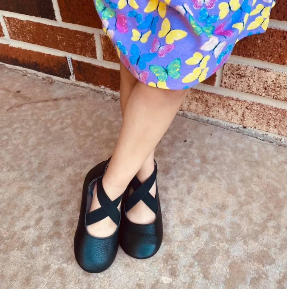 Zipper Ballet Black