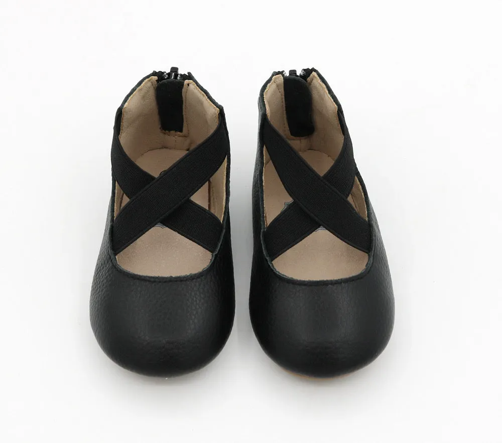 Zipper Ballet Black